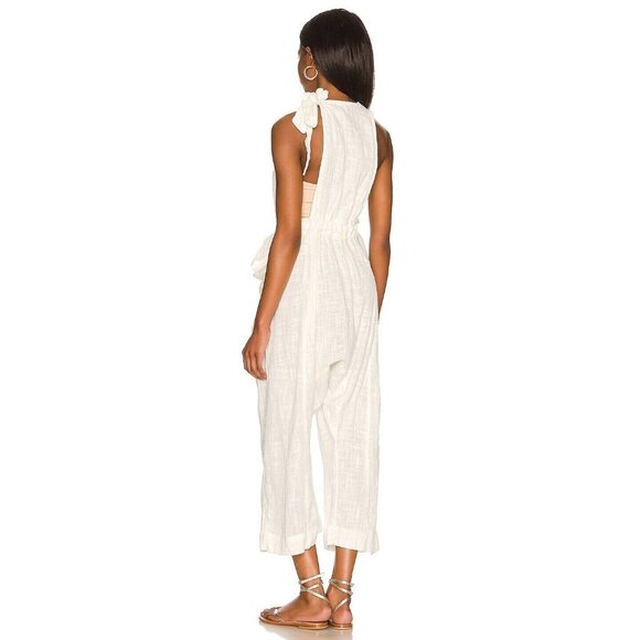 Free People Henriette One Piece Jumpsuit Ivory - Picture 3 of 3